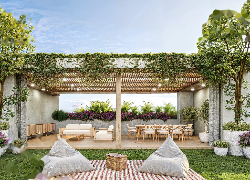 Roof garden, Colima 410