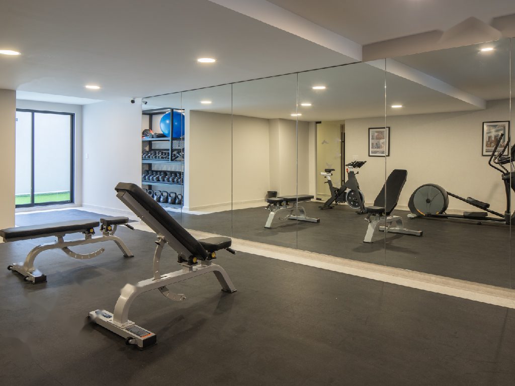 Gimnasio, Serapio Rendón 21