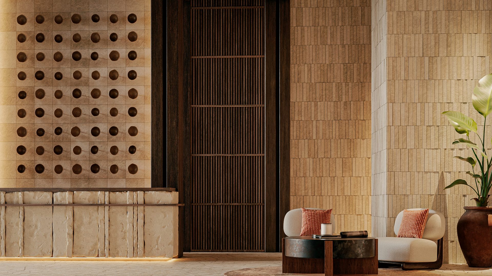 Lobby y sala