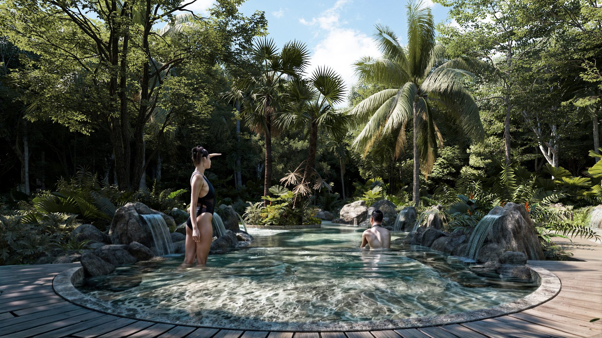 Piscina sensorial